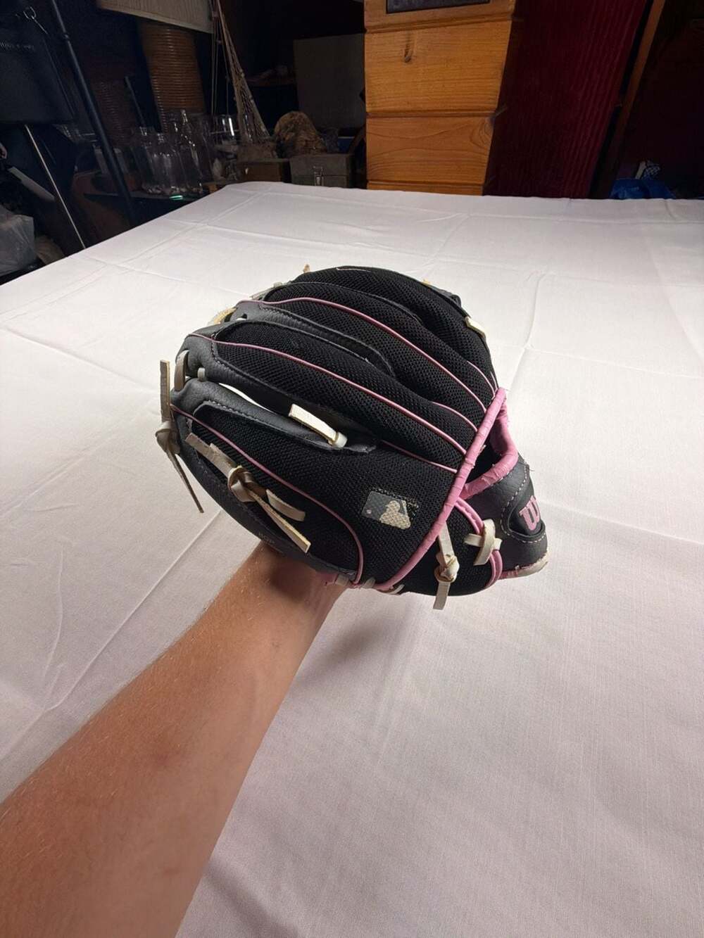 Wilson 10.5 inch WTA01RB15B510BP Youth Baseball T-Ball Glove